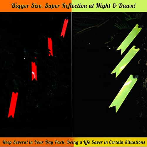 Lopau Reflective Trail Markers for Hunters (11 Pack)