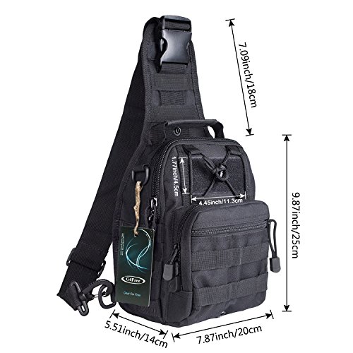 G4Free Tactical Sling Backpack for Outdoor Adventures