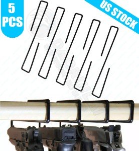 Set of 5 Gun Safety Handgun Storage Racks