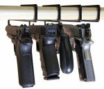 5-Pack Pistol Rack Storage Solutions for Safety