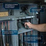 Set of 5 Gun Safety Handgun Storage Racks