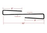 5-Pack Pistol Rack Storage Solutions for Safety