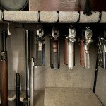 Set of 5 Gun Safety Handgun Storage Racks