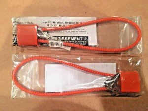 2-Pack Cable Gun Lock for Pistol & Rifle Safety