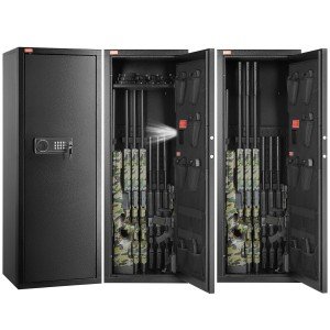 VEVOR Digital Keypad Rifle Safe for 10-12 Guns