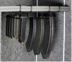 Under Shelf Pistol Hanger and Magazine Holder Set
