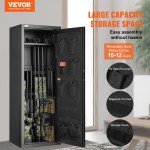 VEVOR Digital Keypad Rifle Gun Safe with Shelf
