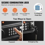 VEVOR Digital Keypad Rifle Gun Safe with Shelf