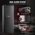 VEVOR Digital Keypad Rifle Gun Safe with Shelf