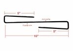 Set of 5 Handgun Storage Rack Solutions