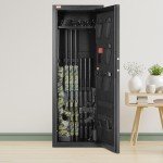 VEVOR Digital Keypad Rifle Gun Safe with Shelf