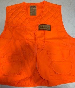 Blaze Orange Safety Hunting Vest for Sportsmen