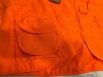 Blaze Orange Safety Hunting Vest for Sportsmen