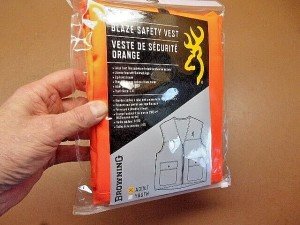BROWNING Blaze Orange XL Hunting Safety Vest