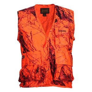 Men's Blaze Orange Camo Hunting Vest