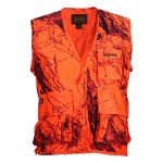 Men's Blaze Orange Camo Hunting Vest