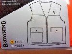 BROWNING Blaze Orange XL Hunting Safety Vest