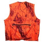 Men's Blaze Orange Camo Hunting Vest