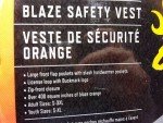 BROWNING Blaze Orange XL Hunting Safety Vest