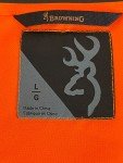 Browning Blaze Orange Safety Hunting Vest - Large