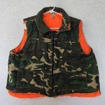 Reversible Woodland Camo & Blaze Orange Vest XL