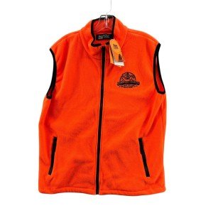 WFS Blaze Orange Men's Hunting Vest - Large