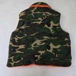 Reversible Woodland Camo & Blaze Orange Vest XL