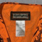 Remington Men's Blaze Orange Hunting Vest L