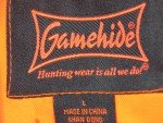 Gamehide Blaze Orange Large Hunting Vests - 2 Pack