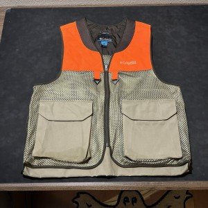 Columbia Men's Blaze Orange Bird Hunting Vest