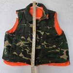 Reversible Woodland Camo & Blaze Orange Vest XL