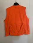 Men's Blaze Orange Hunting Vest with Pockets