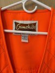 Gamehide Blaze Orange Front-Loader Hunting Vest XLG