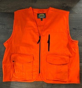 Cabela's Blaze Orange XL Safety Hunting Vest
