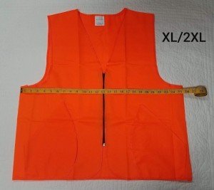 Blaze Orange Lightweight Hunting Safety Vest