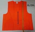 Blaze Orange Lightweight Hunting Safety Vest