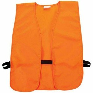 Blaze Orange Hunter Safety Vest – Various Sizes