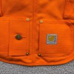 Carhartt Blaze Orange Dog Chore Coat, Small