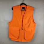 Men’s Blaze Orange Hunting Safety Vest - S/M