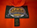 Cabela's Blaze Orange XL Safety Hunting Vest