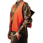 Blaze Orange Hunting Safety Vest for Adults
