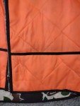 Men's Large Vintage Blaze Orange Hunting Vest