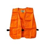 Blaze Orange Hunting Safety Vest for Adults