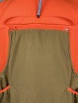 Men's XL Brown & Blaze Orange Hunting Vest