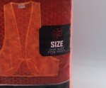 Callen Blaze Orange Mesh Hunting Vest - Adult Size
