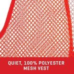 Blaze Orange Mesh Hunting Vest for Safety