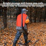 Blaze Orange Hunting Vest for Men and Women