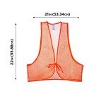 Blaze Orange Mesh Hunting Vest for Safety