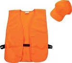 Allen Company Blaze Orange Hat and Vest Set