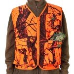 VicBre Men's Blaze Orange Hunting Vest with Pockets